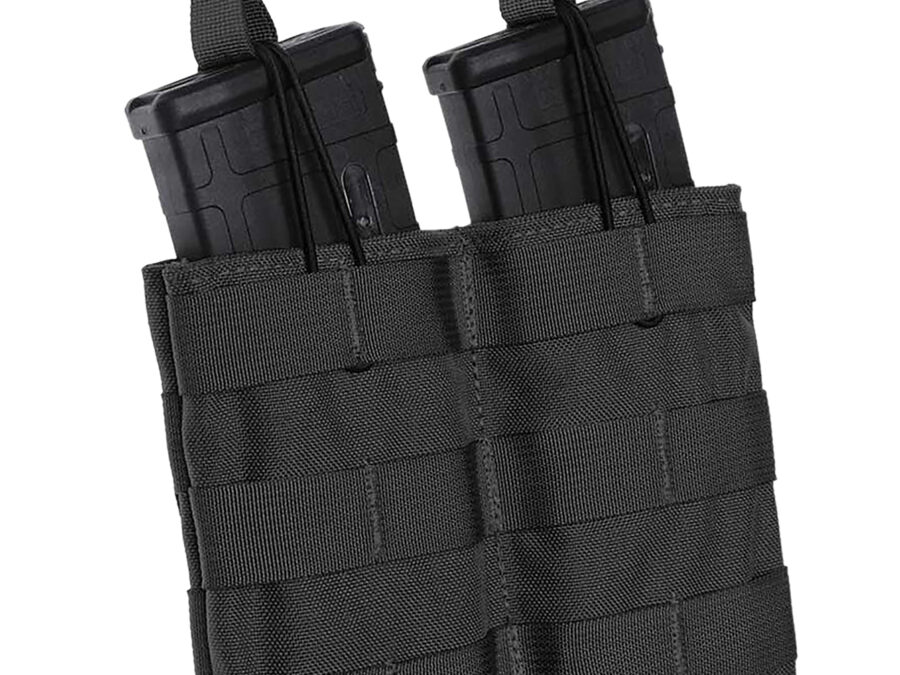 Tacshield T3507BK Speed Load Double Rifle Double 1000D Nylon MOLLE