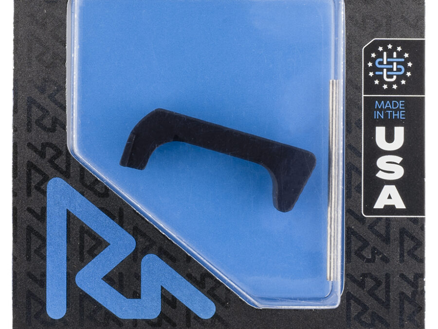 Rival Arms RA72G002A Magazine Release  Glock Gen4 Extended Hard Black Anodized Aluminum