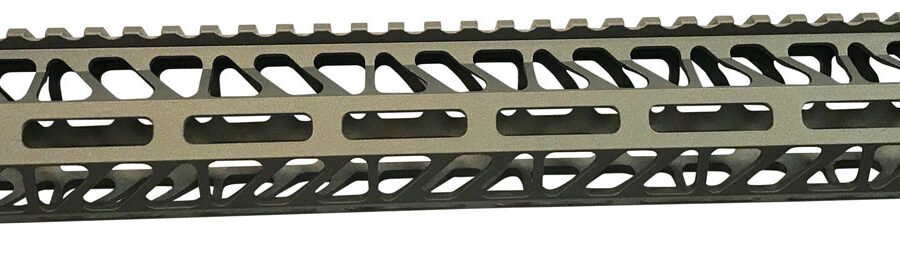 TIMBER CREEK OUTDOOR INC ME15HGFDE Enforcer Handguard AR-15 Flat Dark Earth Cerakote M-LOK Aluminum  15"
