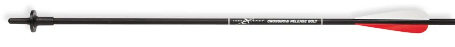 Carbon Express 55604 Crossbow Release Bolt  Black/Red 22" Carbon Fiber 1