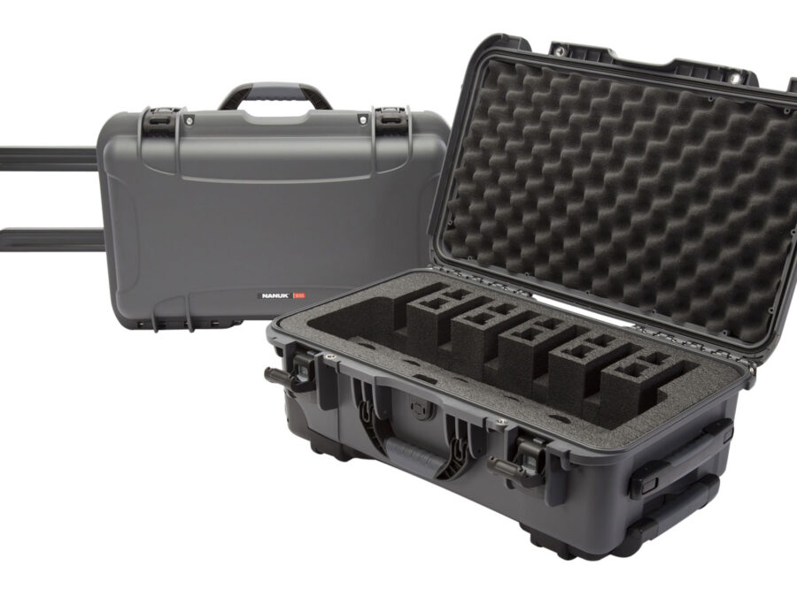 Nanuk 9356UP7 935 6 Up Gun Case Graphite Handgun Resin
