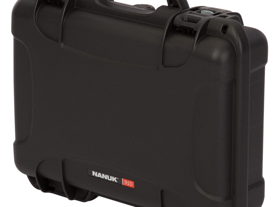 Nanuk 910GLOCK1 910  Black Polymer Compatible w/Glock Holds 2