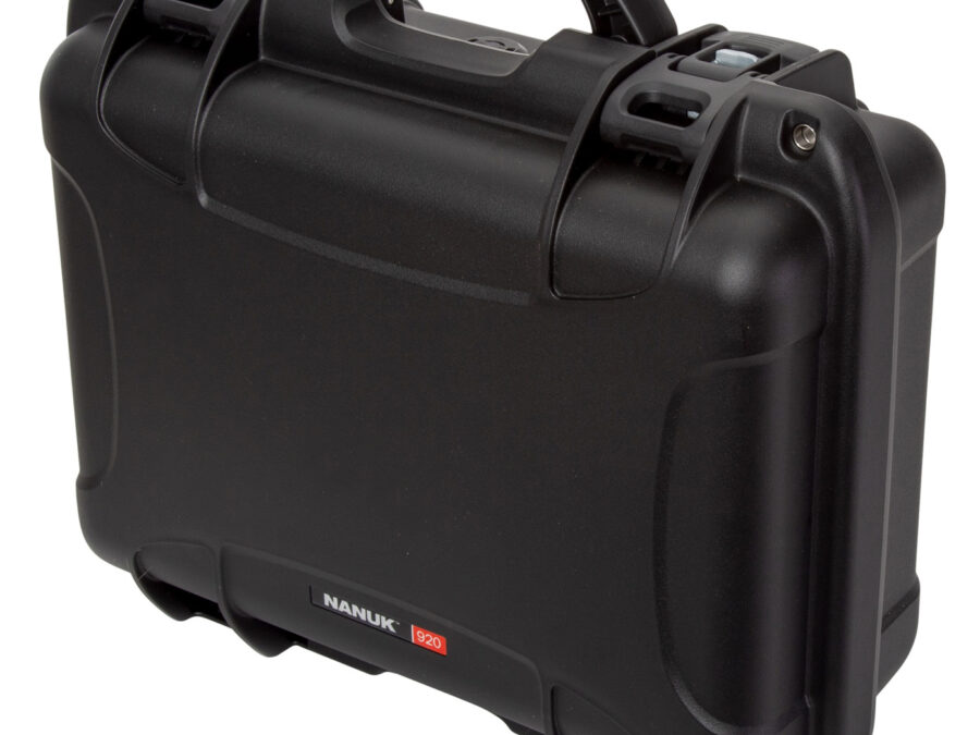 Nanuk 9201001 920  Black Polymer w/ Foam Padding & Latches