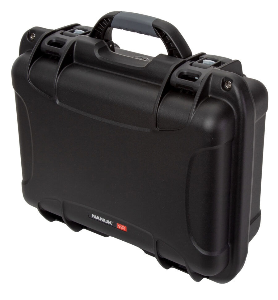 Nanuk 9201001 920  Black Polymer w/ Foam Padding & Latches