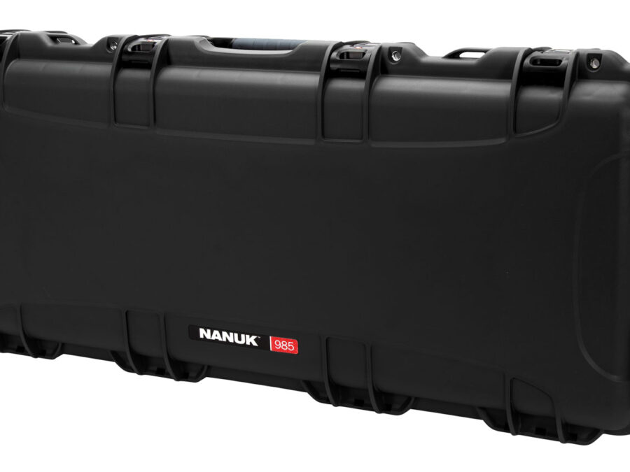 Nanuk 985AR01 985 AR15 Case Black NK-7 Resin w/ Foam Padding Wheels & Handle