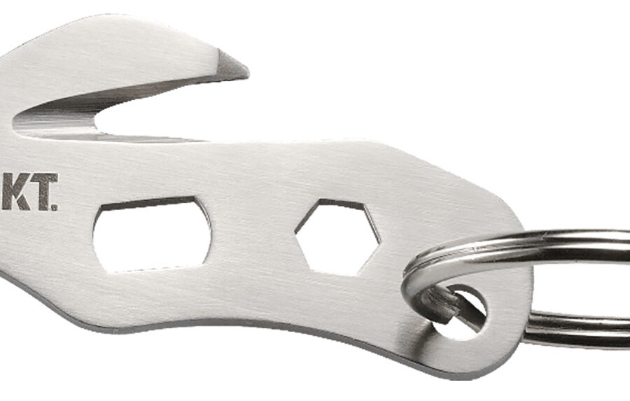 CRKT 2055 K.E.R.T.  Silver 8Cr13MoV SS Fixed 2.48" Long 8Cr13MoV SS Plain