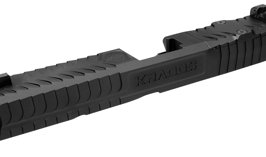 CMC Triggers SLD173GRMR Kragos  Compatible w/Glock 17 Gen3 RMR Cut Black DLC Stainless Steel