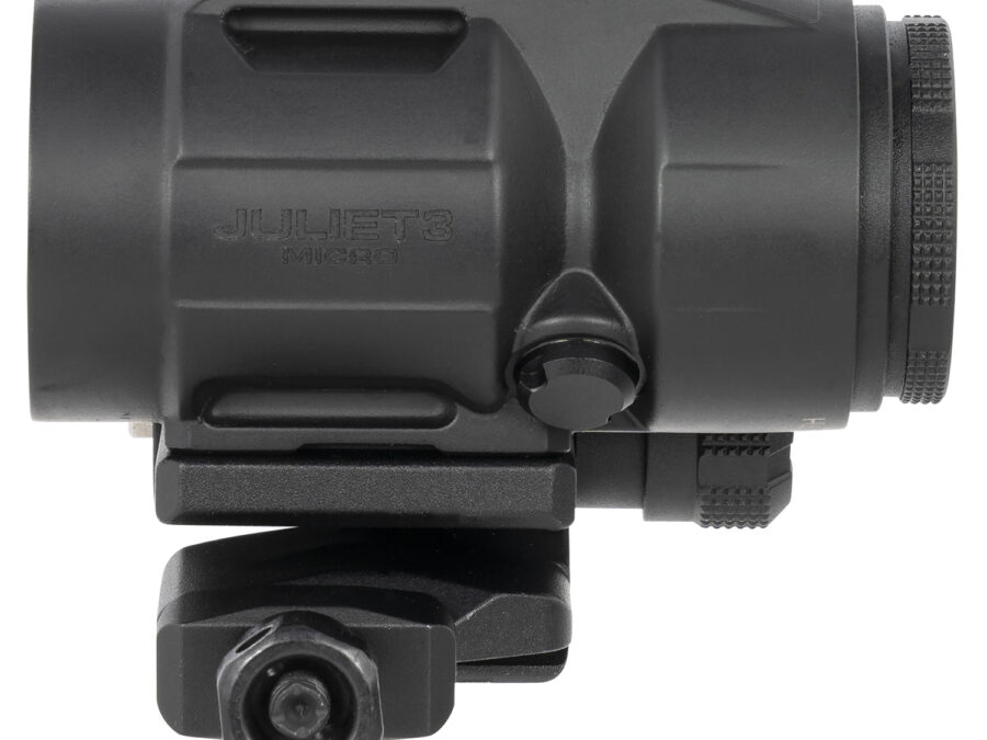 Sig Sauer Electro-Optics SOJ3M001 Juliet3-Micro Magnifier Black 3x 22 mm 90 Degree Push Button Flip-to-side Mount