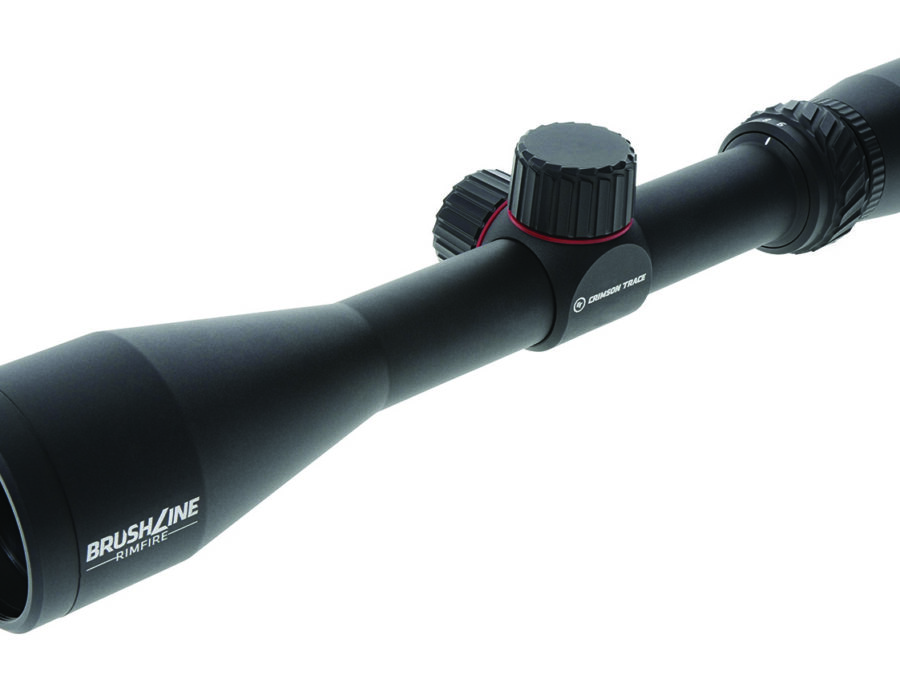 Crimson Trace 0101580 Brushline  Black Anodized 3-9x40mm 1" Tube BDC Rimfire Reticle