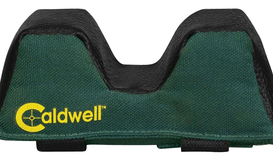 Caldwell 263234 Universal Front Rest Bag Filled Green w/Black Accents 600D Polyester w/Leather Padding