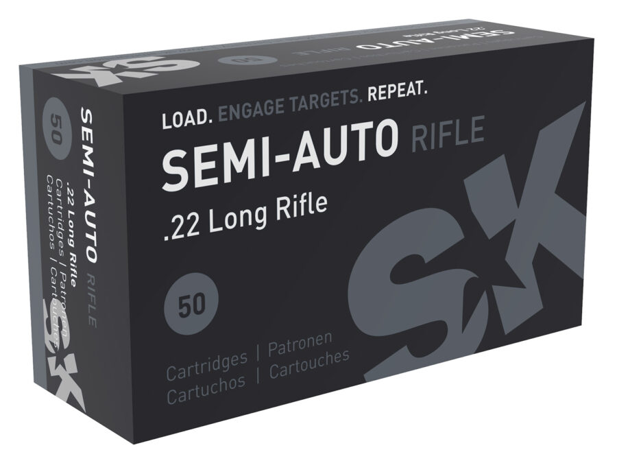SK 420148 Semi-Auto Rilfe 22LR 40gr 50 Per Box/100 Case