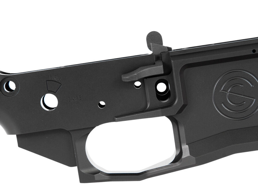 SilencerCo SU4766 SCO15 Lower Receiver Black Anodized Finish 7075-T6 Aluminum Material for AR-15