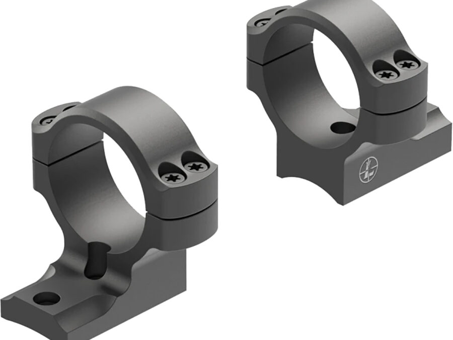 Leupold 177138 BackCountry Ring Mount Matte Black Remington 700