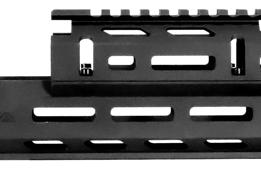 Aim Sports MMAK02 Russian Handguard  Short & Drop-in, M-LOK 2-Piece Style Made of 6061-T6 Aluminum with Black Anodized Finish for AK-47