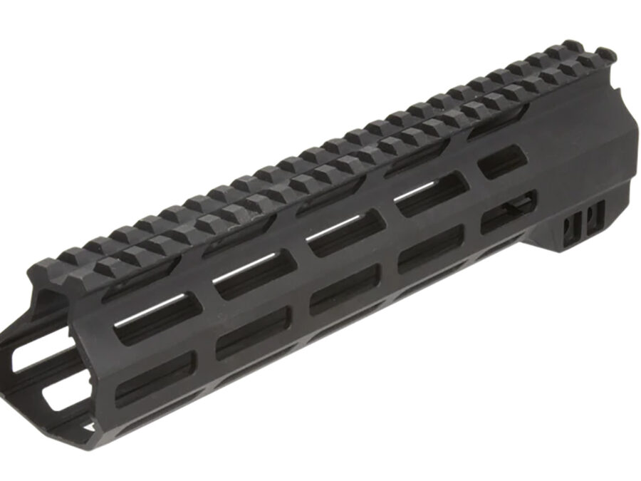 Aim Sports USAS001 Wraith Handguard  10" M-LOK Style with Black Anodized Finish for AR-15, M4