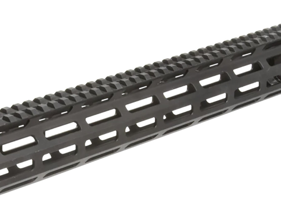 Aim Sports USAS003 Wraith Handguard  15" M-LOK Style with Black Anodized Finish for AR-15, M4