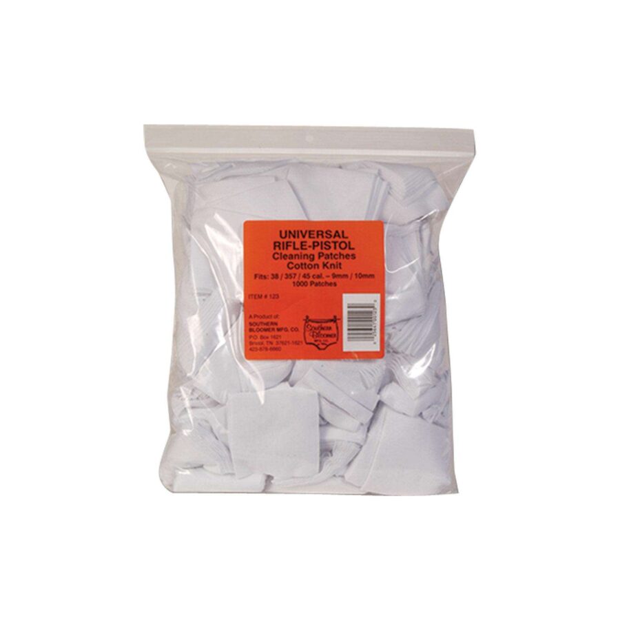 SOUTHERN BLOOMER CLEAN PATCH RFL/PST 2.5 IN X 2.5 IN 1000/BAG ( 12 PER CASE )