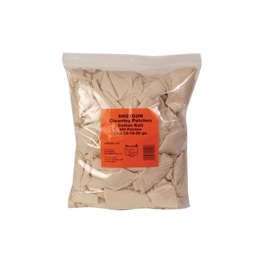 SOUTHERN BLOOMER CLEAN PATCH SHOTGUN 3 IN X3 IN 500/BAG ( 12 PER CASE )