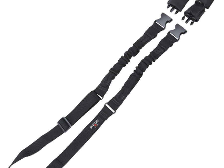 Tac Six 8911 Citadel Single & Double Point Sling Black Webbing 50" OAL Single to Two Point MSR