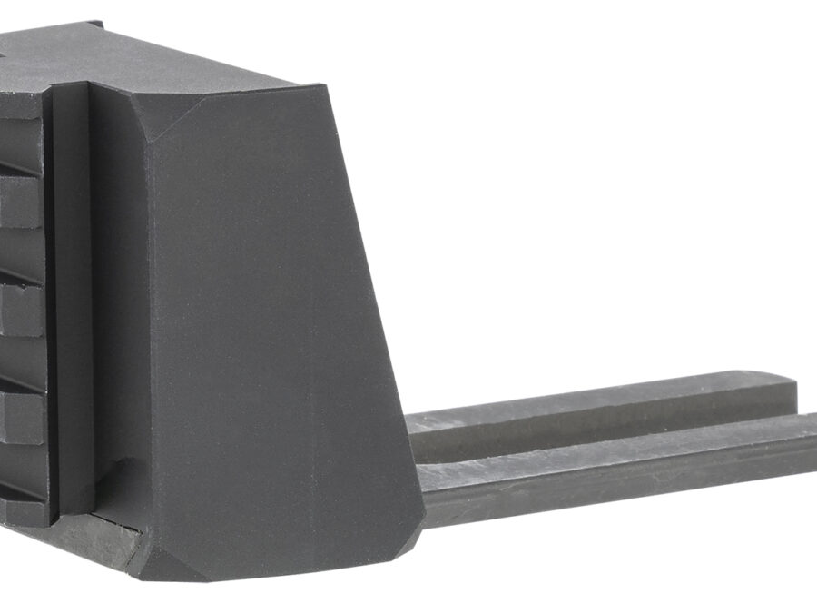 SB Tactical 22F01SB Brace Adapter  for AK 47/74 Pistols Black 7075 Aluminum with Steel Forks