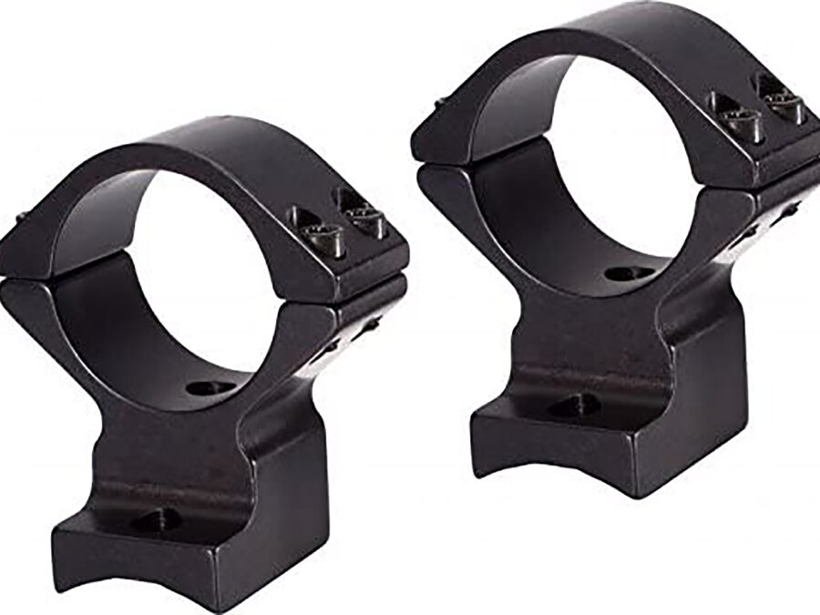 Talley B750719 Scope Mount/Ring Combo  Black Aluminum 30mm Tube Browning A-Bolt 3 High Rings Short/Long Action 0 MOA