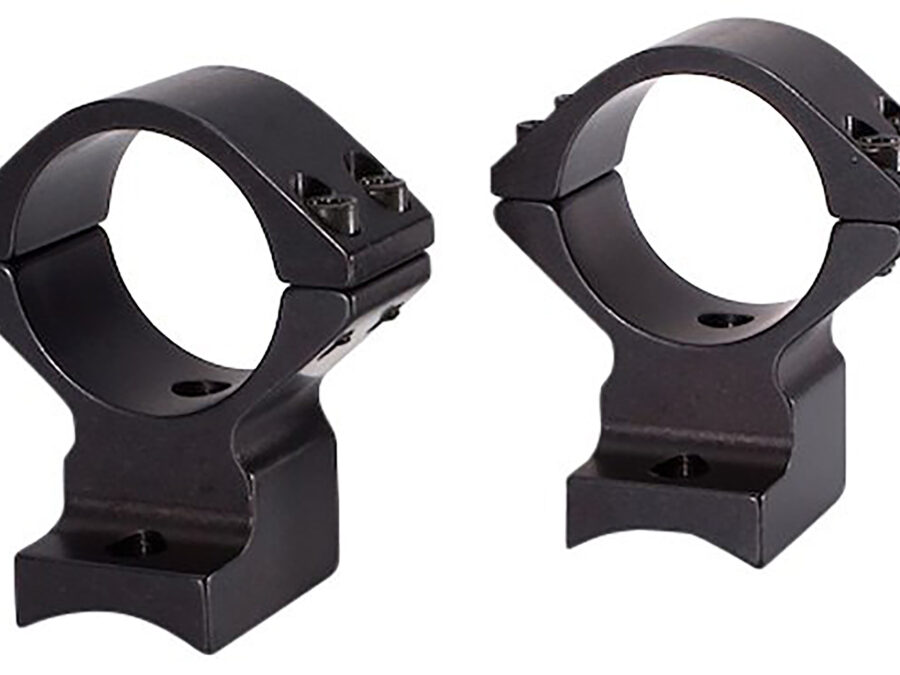 Talley 94X734 Scope Mount/Ring Combo  Extended Black Anodized Aluminum 1" Tube Howa 1500/Howa Mini Medium Rings Short/Long Action 0 MOA