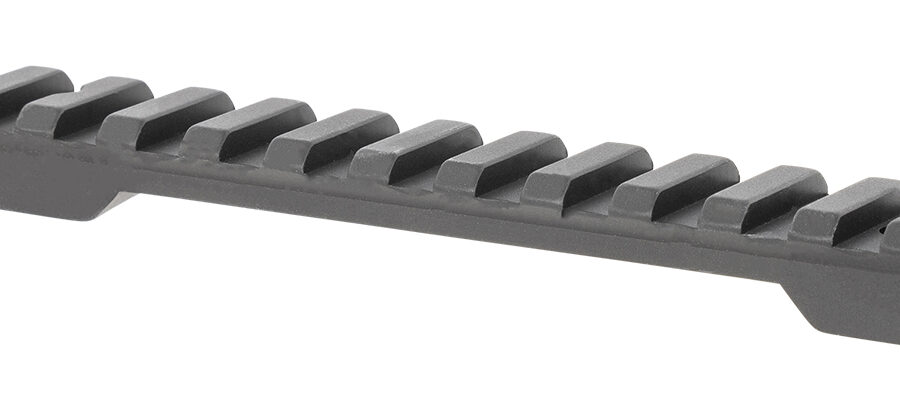 Talley PSM258725 Savage Picatinny Rail  Black Anodized Short Action 20 MOA