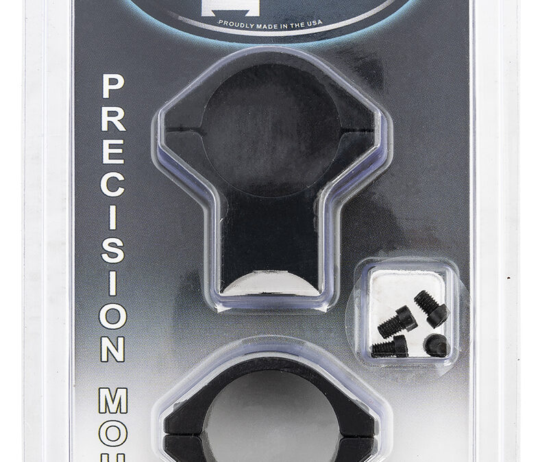 Talley 940793 Scope Mount/Ring Combo  Black Anodized Aluminum 1" Tube Savage 93R/B.Mag/Mark II Medium Rings 0 MOA
