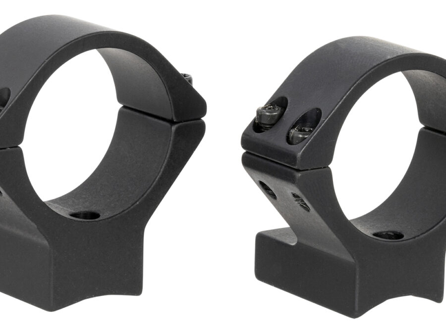 Talley 730702 Scope Mount/Ring Combo  Black Aluminum 30mm Tube Winchester Model 70 Low Rings 0 MOA