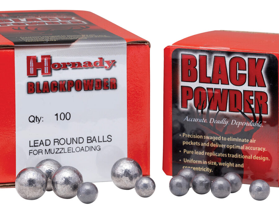 Hornady 6025 Black Powder Lead Balls 40 S&W .395 100 Per Box/ 25 Case