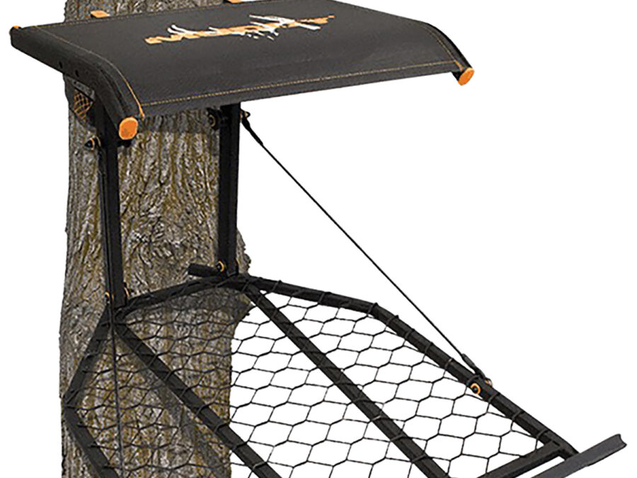 Muddy MUDMFP1200 Boss XL Hang-On Stand Black Flex-Tek/Steel 25" W x 34" D
