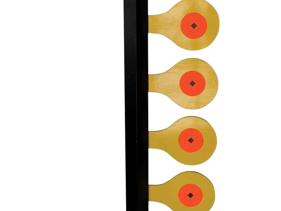 Birchwood Casey 47430 World of Targets Handgun Dueling Tree Circle w/Diamond Center Steel Target 48.50" H x 28.50" W x 23" D