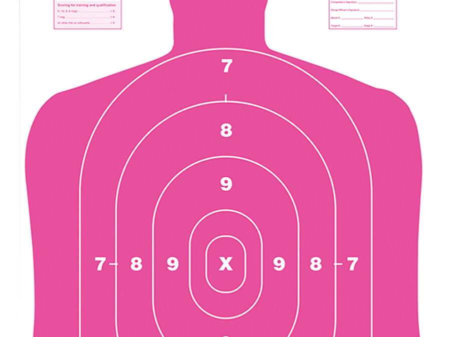 Birchwood Casey 37040 EZE-Scorer BC-27 Silhouette Paper Target 23" x 35" 100 Per Pkg