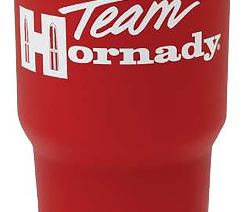 Hornady 99134 Team Hornady Tumbler Red Stainless Steel 30 oz