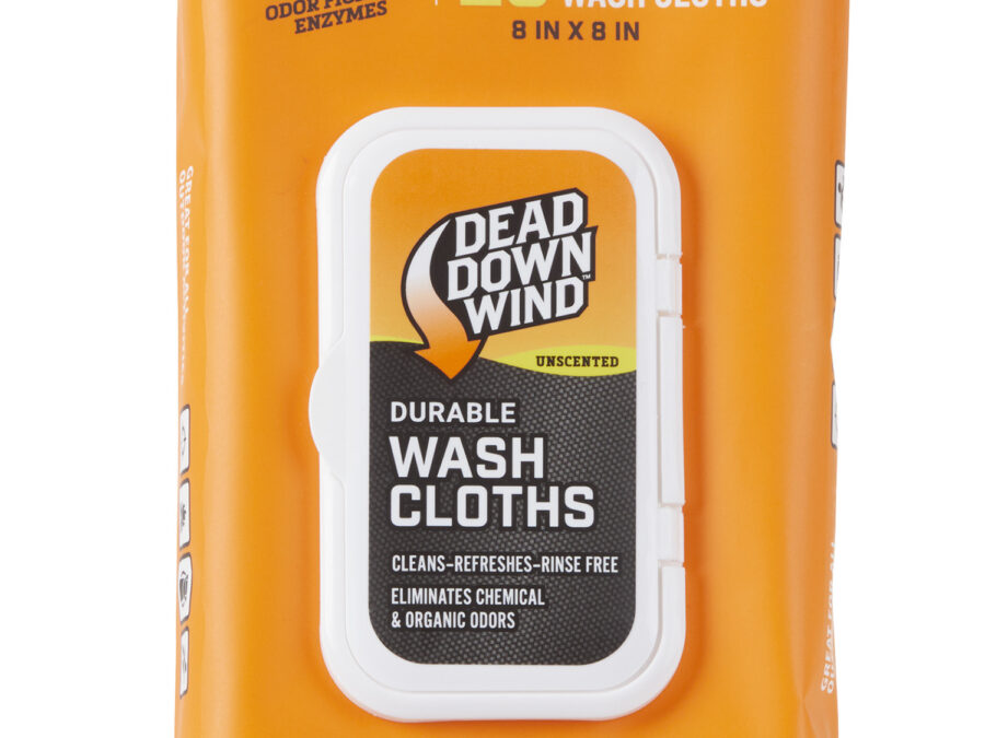 Dead Down Wind 1355 Wash Cloths Value Pack 8" X 8" Unscented 25 Count