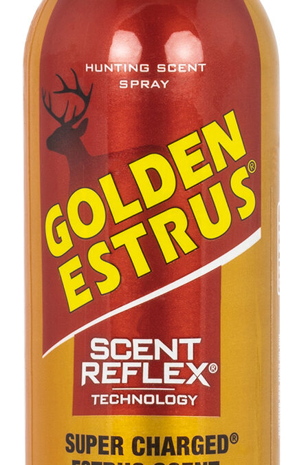Wildlife Research 4043 Golden Estrus Scent Reflex Deer Attractant Doe In Estrus Scent 3 oz Aerosol