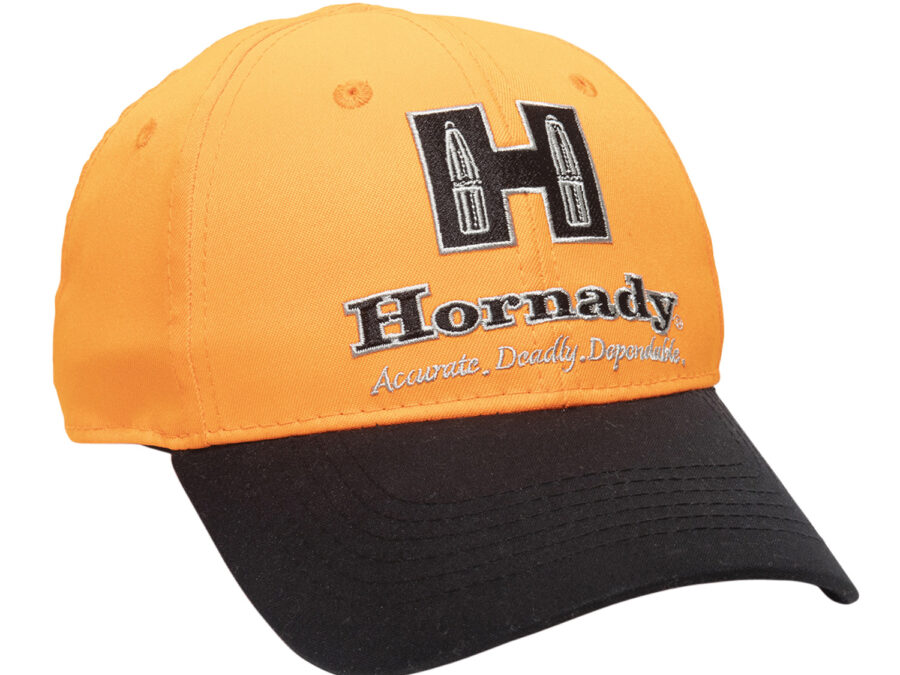 Outdoor Cap HRN05A Hornady Cap Polyester Blaze/Black Structured OSFA