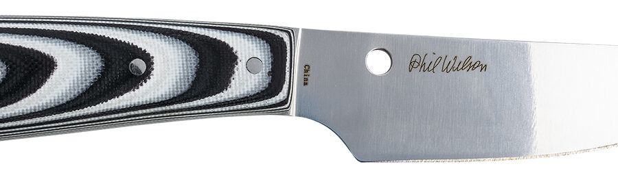Spyderco FB46GP Bow River  4.36" Fixed Drop Point Plain 8Cr13MoV SS Blade Layered Black & Gray G10 Handle Includes Sheath