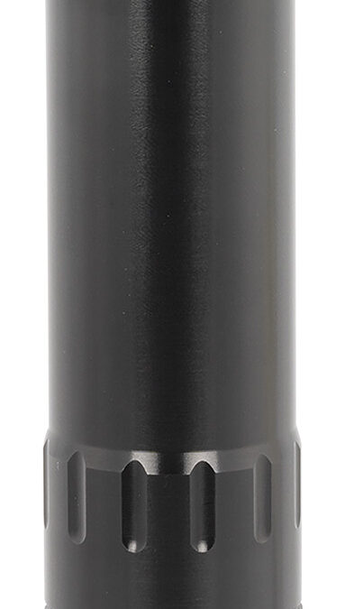 Yankee Hill 4380 Phantom Suppressor 22 Cal 114dB NRR 1.1" D Matte Black Aluminum/Stainless Steel 1/2"-28 tpi