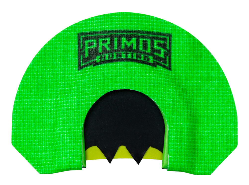 Primos PS1263 The Deborah Diaphragm Call Triple Reed Turkey Hen Sounds Green Plastic