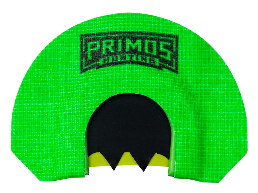 Primos PS1263 The Deborah  Diaphragm Call Triple Reed Turkey Hen Sounds Green Plastic