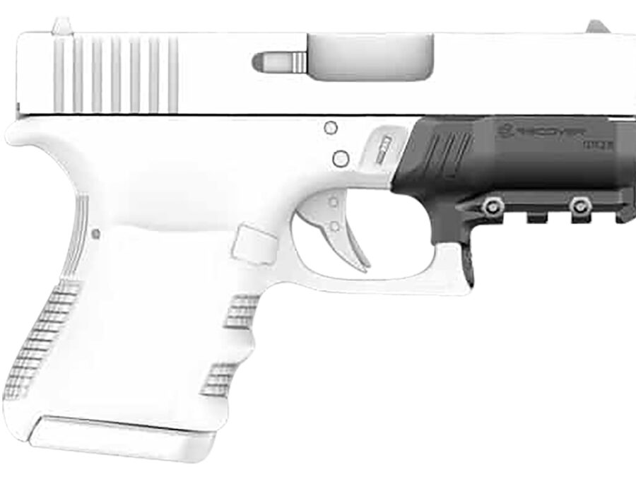 Recover Tactical GR2601 Rail Adapter for Glock 26 and 27  Black