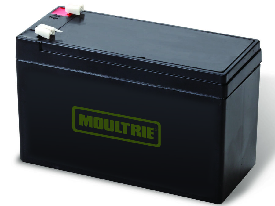 Moultrie MCA13093 12V Rechargeable Battery  Black Compatible w/Moultrie Feeders