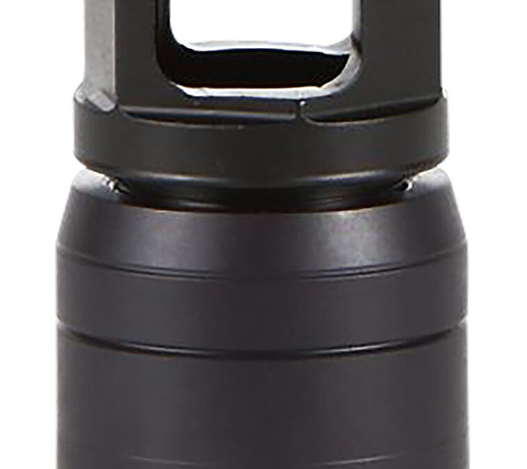 Sig Sauer SL76258X2490DEGM Clutch-Lok QD Muzzle Brake Black Stainless Steel with 5/8" 24 tpi Threads for 7.62mm 90 Degree Taper