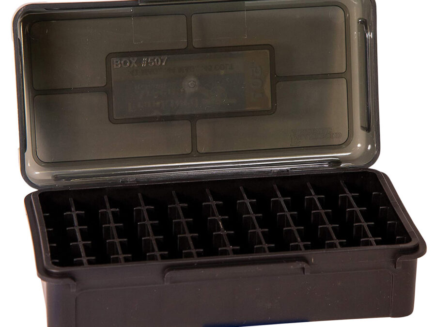 Franklin Armory 1083788 Hinge-Top Ammo Box 6.5/243/308Cal Black Polymer 50rd