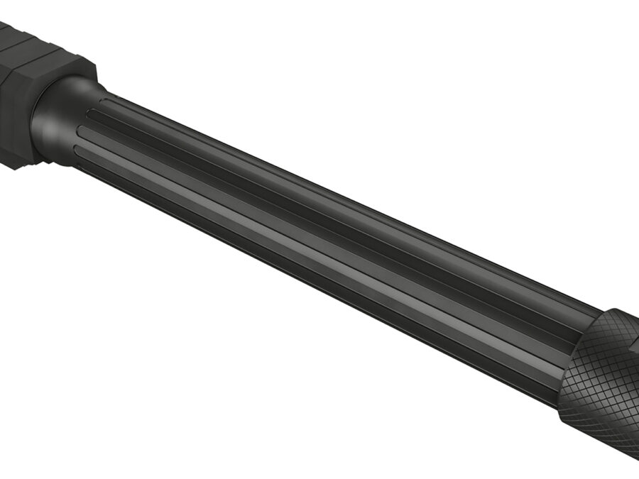 Century Arms PACN0023 Mete SFX  9mm Luger Black Steel Fluted/Threaded Match Grade Barrel Fits Mete, SFX Mete, SFX Pro