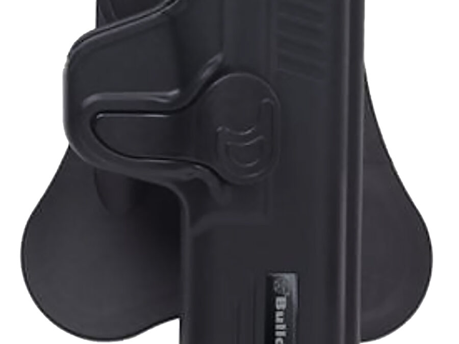 Bulldog RRRMAX9 Rapid Release  OWB Black Polymer Paddle Fits Ruger Max-9 Right Hand
