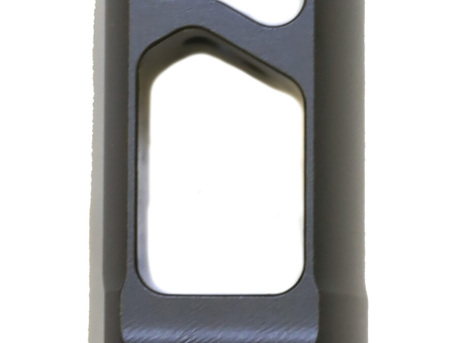 Bushmaster 0051002BLK Snake Charmer Muzzle Brake Black 5/8"-24 tpi for 308 Win