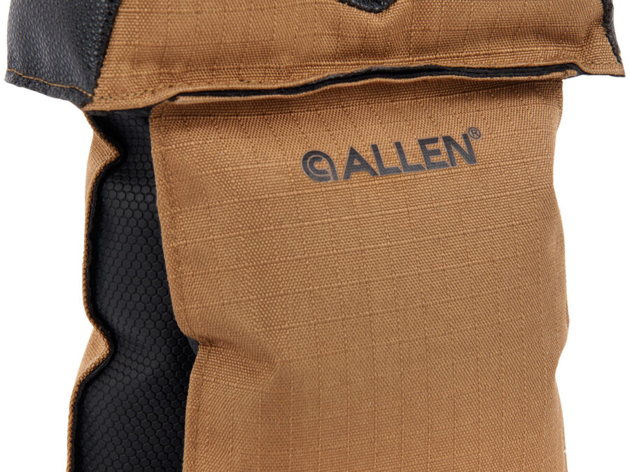 Allen 18413 X-Focus Window Prefilled Front Bag Coyote w/Black Accents Ripstop Polyester, Tacky Grip Bottom Weighs 1.29 lbs., 5.50" L x 7" H