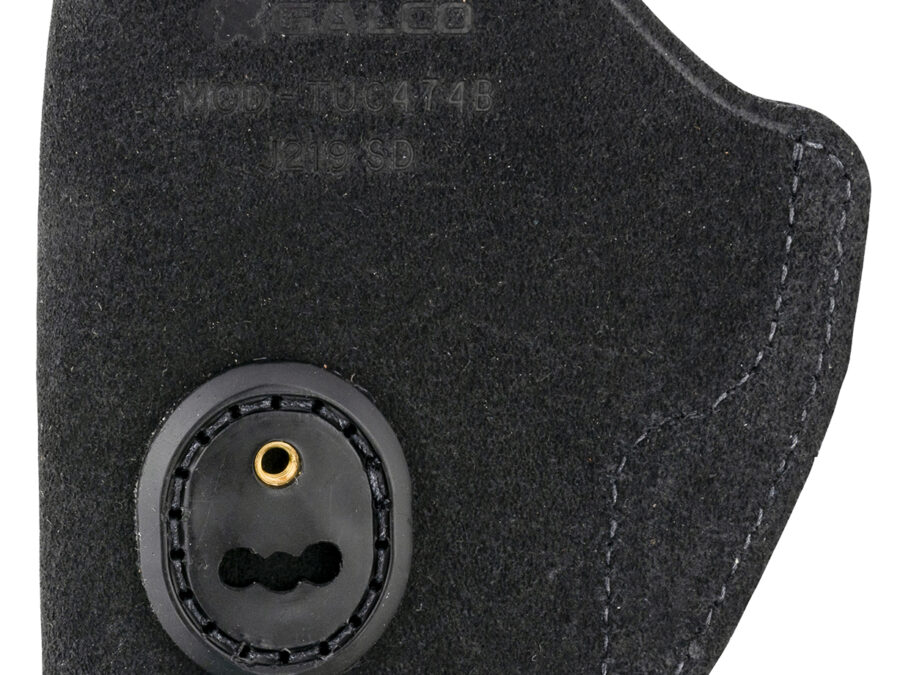 Galco TUC474B Tuck-N-Go 2.0 IWB Black Leather UniClip/Stealth Clip Fits S&W M&P 2.0 Compact/2.0 Subcompact/Savage Stance Ambidextrous